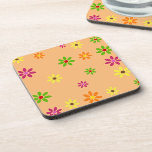 Dessous-de-verre Pop art Flowers seamless pattern + your ideas