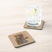 Dessous-de-verre Pop Art tacheté Leopard (Côté Droit)