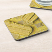 Dessous-de-verre popsicle à cône de crème glacée jaune (Côté gauche)