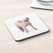 Dessous-de-verre Porc se tenant recherchant (Côté gauche)