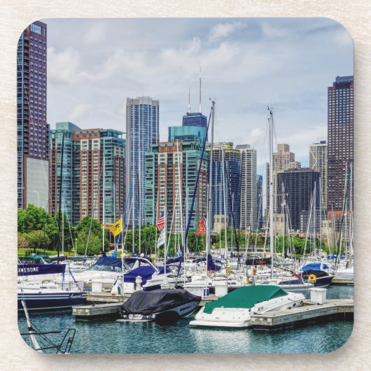 Dessous-de-verre Port de Chicago (Devant)
