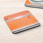 Dessous-de-verre Porte de camion Orange Chevy (Côté gauche)