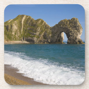 Dessous-de-verre Porte de Durdle, anse de Lulworth, côte jurassique