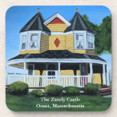 Dessous-de-verre Porte du château de Zandy à Cape Cod Victorian (Devant)