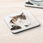 Dessous-de-verre Portrait de chat de calicot (Côté gauche)