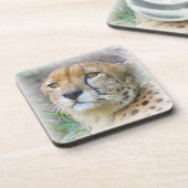 Dessous-de-verre Portrait de Cheetah (Côté gauche)