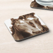 Dessous-de-verre Portrait de cheval III (Côté gauche)