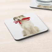 Dessous-de-verre Portrait de chien avec la laisse (Côté gauche)