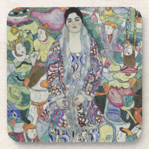 Dessous-de-verre Portrait de Friederike Maria Beer par Gustav Klimt