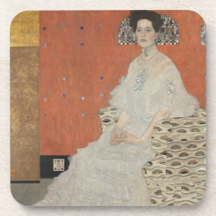 Dessous-de-verre Portrait de Fritza Riedler par Gustav Klimt