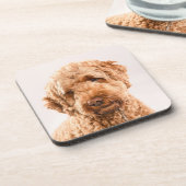 Dessous-de-verre Portrait de Goldendoodle Studio (Côté gauche)
