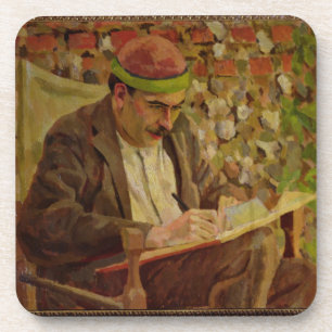 Dessous-de-verre Portrait de John Maynard Keynes (1883-1946) (huile