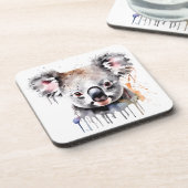 Dessous-de-verre Portrait de l'ours Koala (Côté gauche)