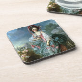 Dessous-de-verre Portrait de Mademoiselle Guimard comme (Côté gauche)