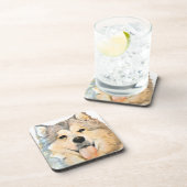 Dessous-de-verre Portrait de Malamute d'Alaska (Côté Droit)