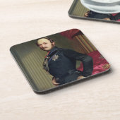 Dessous-de-verre Portrait de prince Albert (1819-61) 1859 (huile (Côté gauche)