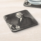 Dessous-de-verre Portrait de Thomas Jefferson (Côté gauche)