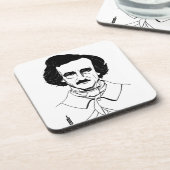 Dessous-de-verre Portrait d'Edgar Allan Poe (Côté gauche)
