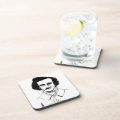 Dessous-de-verre Portrait d'Edgar Allan Poe (Côté Droit)