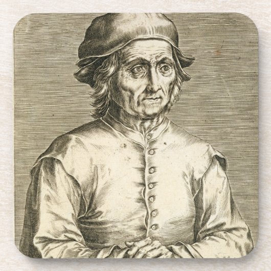 Dessous-de-verre Portrait du plat 3 de Hieronymus Bosch (Devant)
