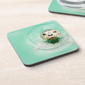 Dessous-de-verre Portrait d'un joint dans l'eau (Côté gauche)