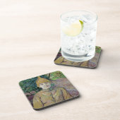 Dessous-de-verre Portrait d'une femme, probablement la danseuse (Côté Droit)