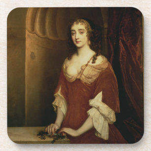 Dessous-de-verre Portrait probable de Nell Gwynne (1650-87), mistre