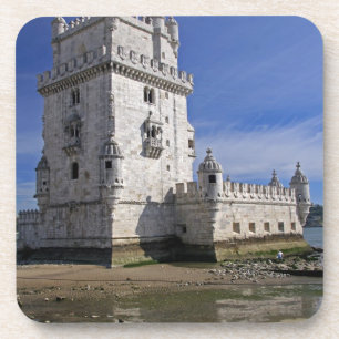 Dessous-de-verre Portugal, Lisbonne. Tour de Belem, un site mondial