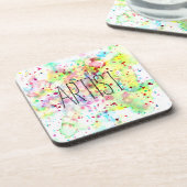 Dessous-de-verre posavasos colorido (Côté gauche)