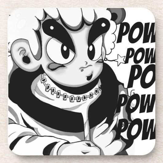 Dessous-de-verre Posavasos de plástico duro (Devant)