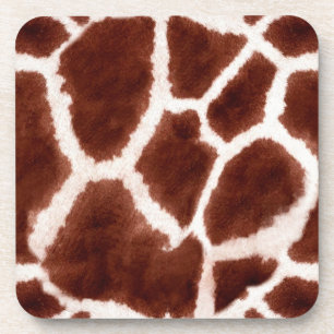 Dessous-de-verre Poster de animal Motif Giraffe