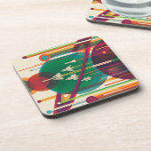 Dessous-de-verre Poster de Voyage Espace Rétro - Système Solaire Gr (Côté gauche)