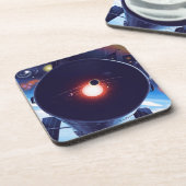 Dessous-de-verre Poster du télescope spatial Hubble. (Côté gauche)