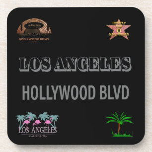 Dessous-de-verre Poster Hollywood Blvd. Dessous-de-verres