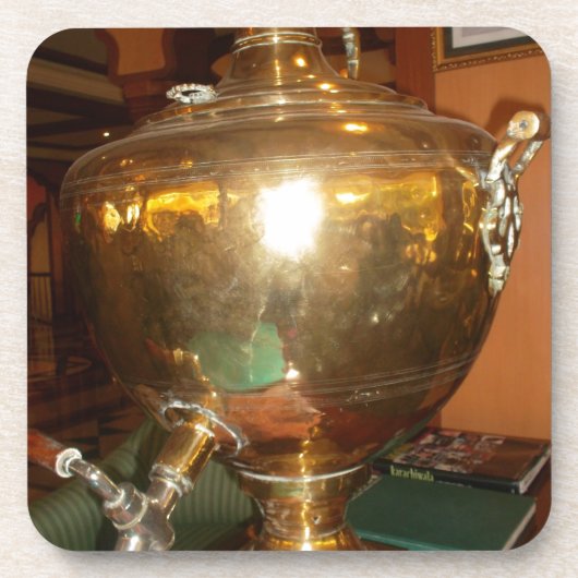 Dessous-de-verre Pot à thé doré (Devant)