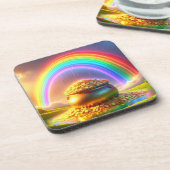 Dessous-de-verre Pot d'or par l'arc-en-ciel (Côté gauche)