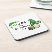 Dessous-de-verre Pot d'or pour la Saint-Patrick sur un  (Côté gauche)