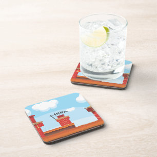 Dessous-de-verre Pots Chimney