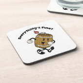 Dessous-de-verre Poudrière (Côté gauche)