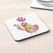 Dessous-de-verre Poulet blanc mignon avec boisson tropicale (Côté gauche)