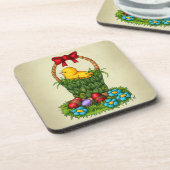 Dessous-de-verre Poulet de Pâques mignon (Côté gauche)