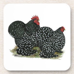 Dessous-de-verre Poulet moucheté
