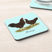 Dessous-de-verre Poulets de Buckeye (Côté gauche)