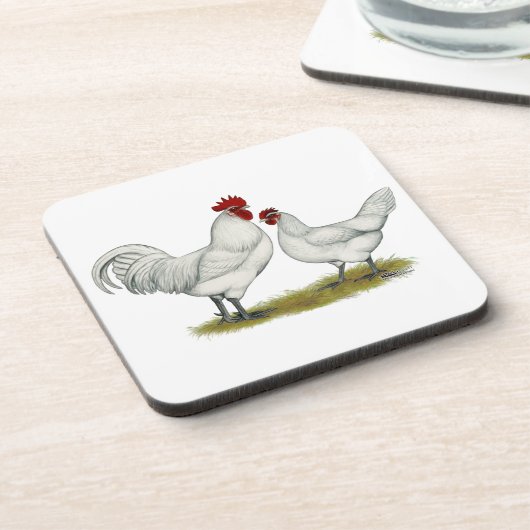 Dessous-de-verre Poulets de pieds bleus (Côté gauche)