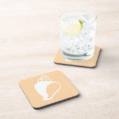 Dessous de verre pour boisson à coque de pêche (Côté Droit)