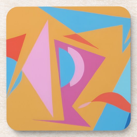 Dessous de verre pour boisson - Belles couleurs vi (Devant)