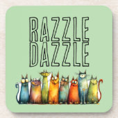 Dessous de verre pour boisson Razzle Dazzle (Devant)