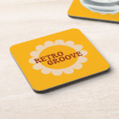 Dessous de verre pour boisson Retro Groove (Côté gauche)