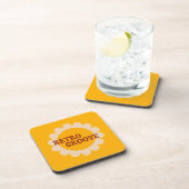 Dessous de verre pour boisson Retro Groove (Côté Droit)