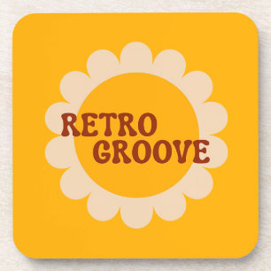 Dessous de verre pour boisson Retro Groove